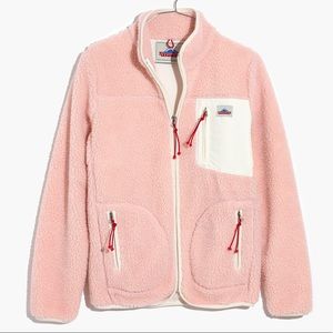 NWT pink penfield madewell fleece